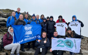 Birmingham Students Climb Snowdon