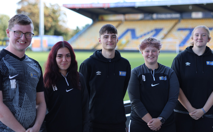 LFE’s Visit to Mansfield Town Club Community Organisation